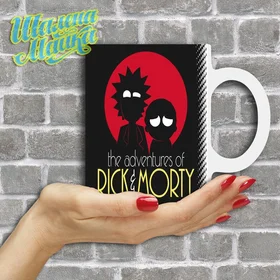 Прикольные кружки: Rick and Morty